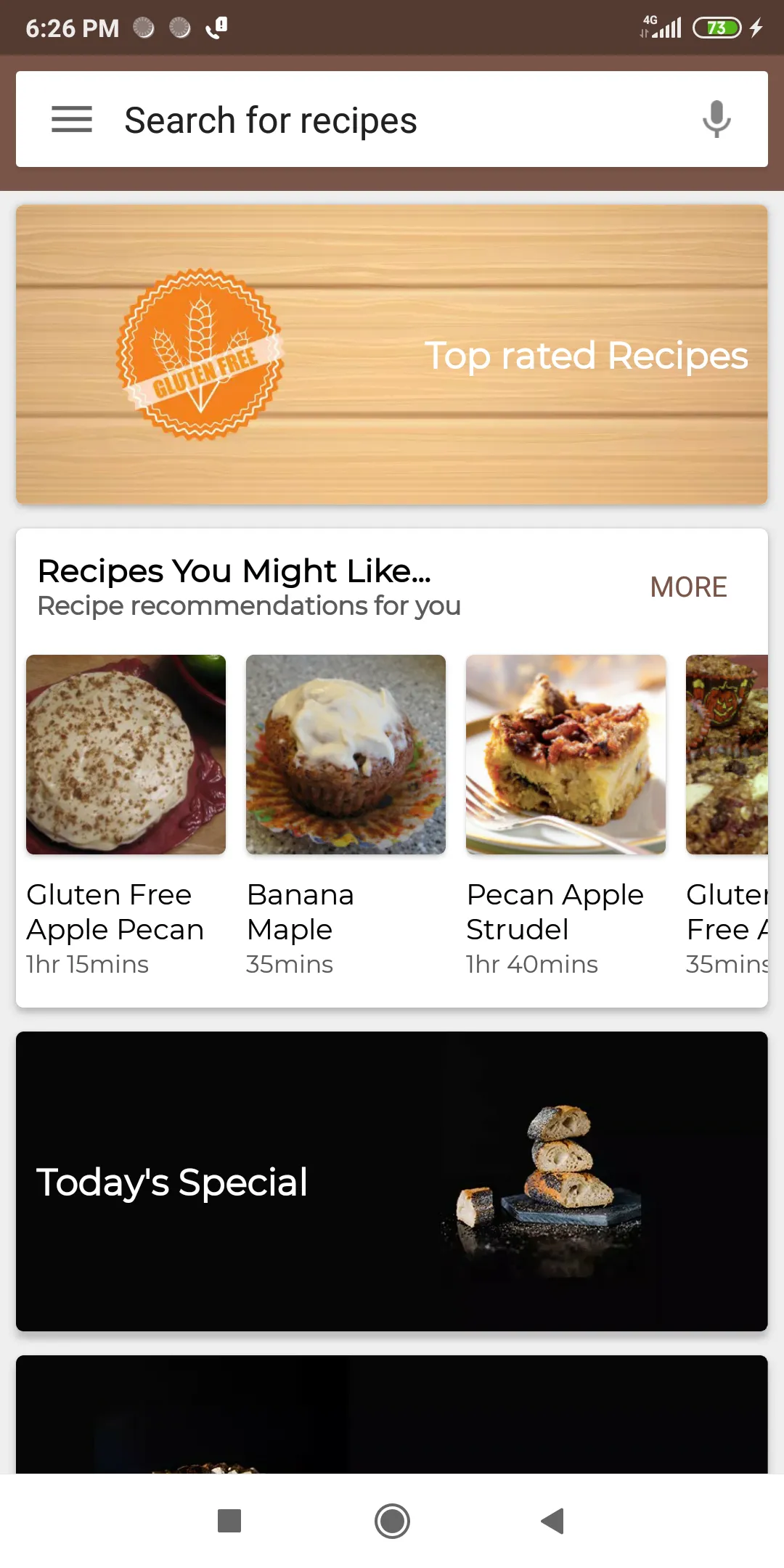 Gluten Less Recipes | Indus Appstore | Screenshot