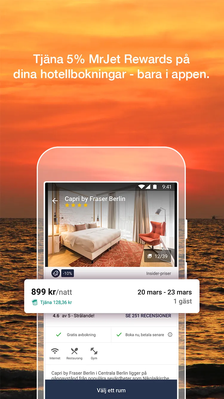 MrJet - Hotels, Flights, Cars | Indus Appstore | Screenshot