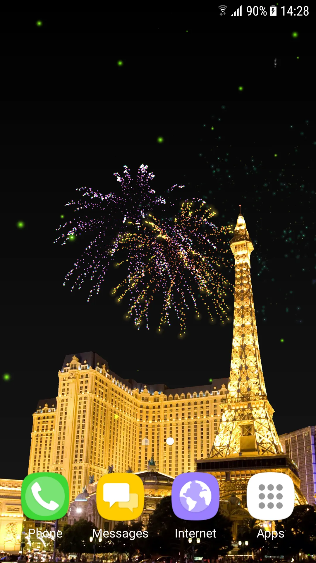 Fireworks Live Wallpaper | Indus Appstore | Screenshot