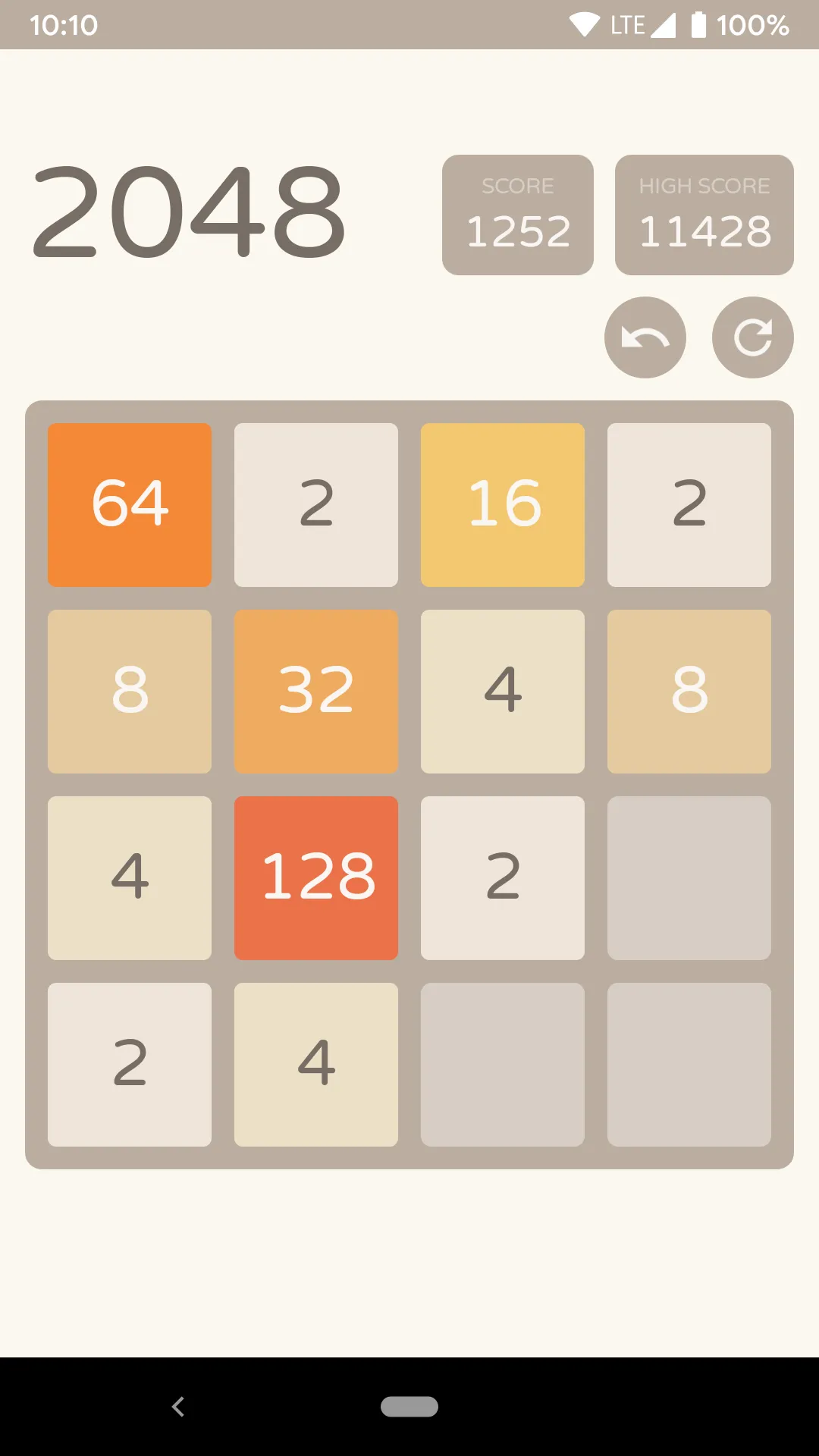 2048 Game | Indus Appstore | Screenshot