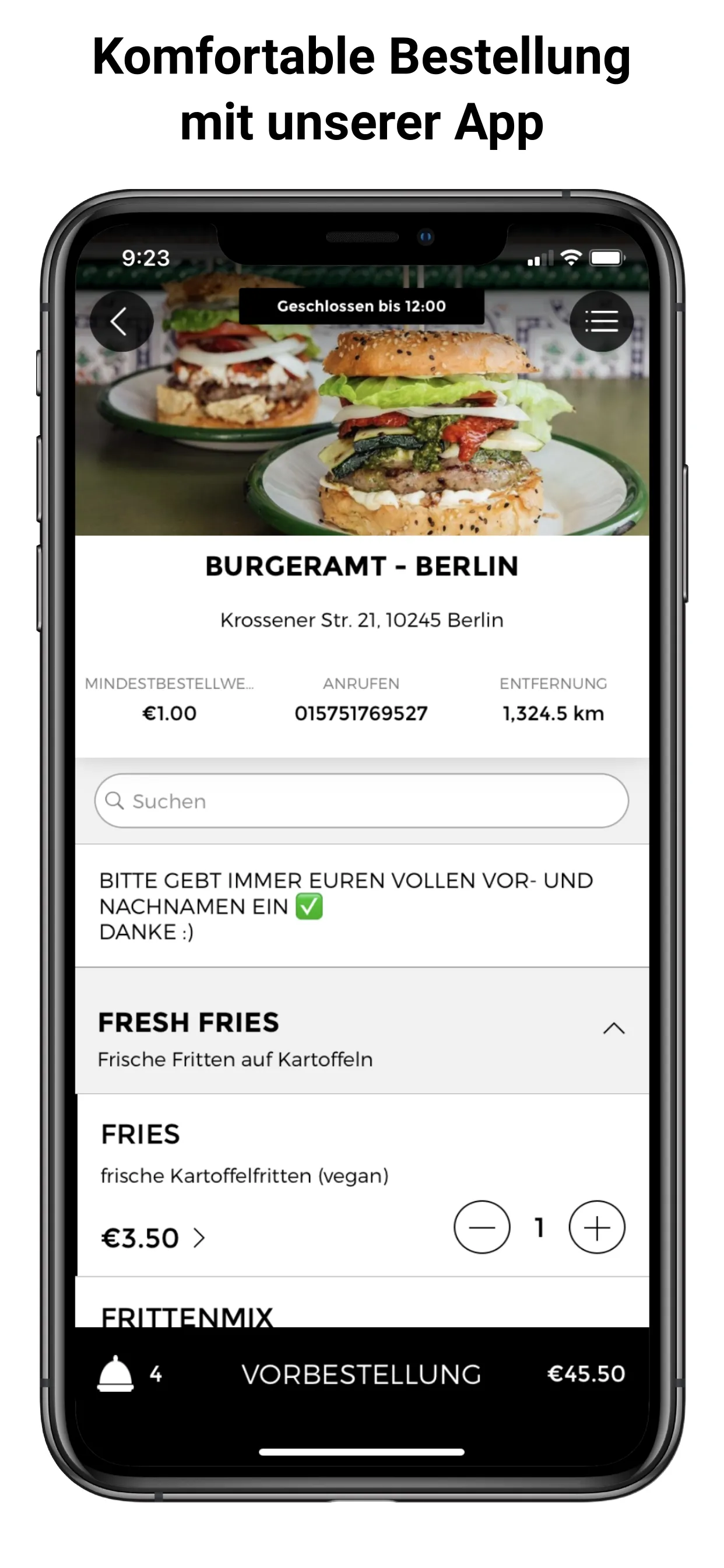 BURGERAMT | Indus Appstore | Screenshot