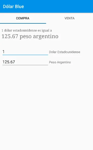 Dolar Blue Argentina Hoy | Indus Appstore | Screenshot