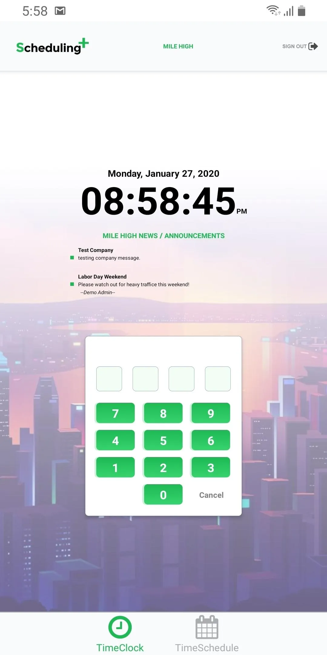 Scheduling+ Timeclock | Indus Appstore | Screenshot