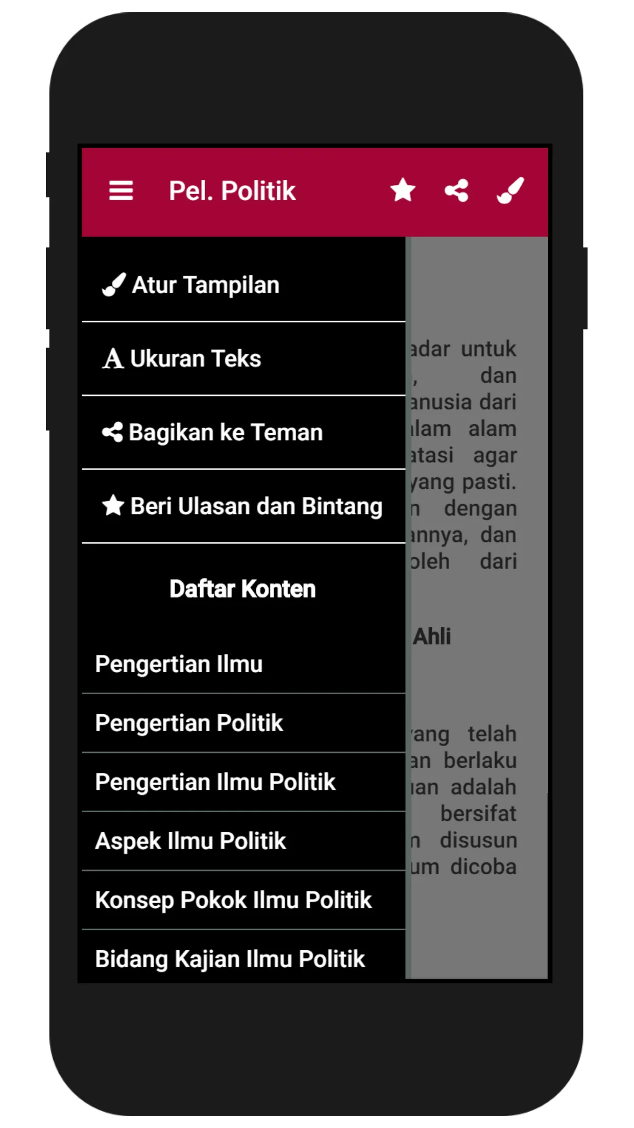 Indonesian Politic Lessons | Indus Appstore | Screenshot