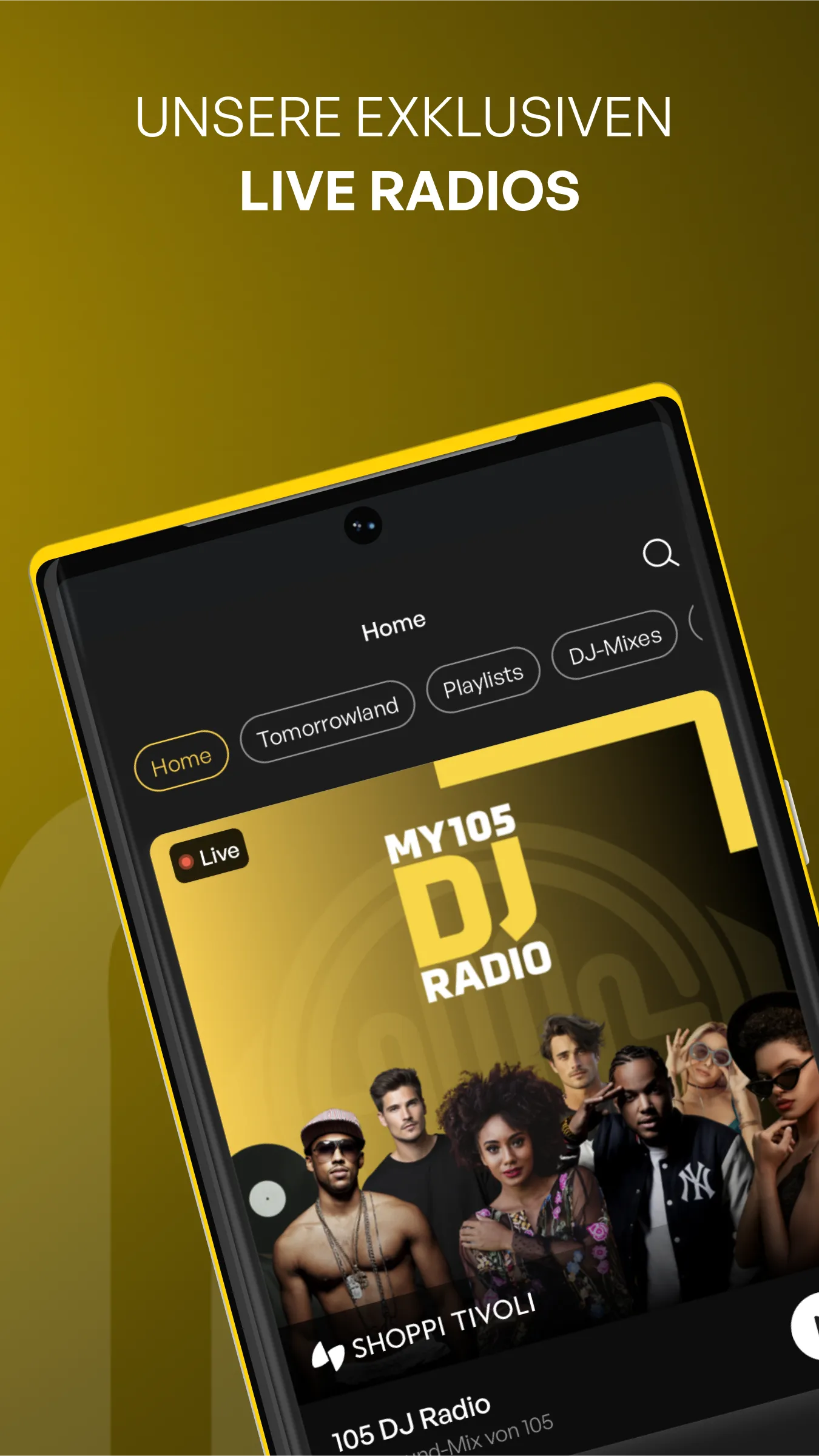 my105 DJ Radio | Indus Appstore | Screenshot