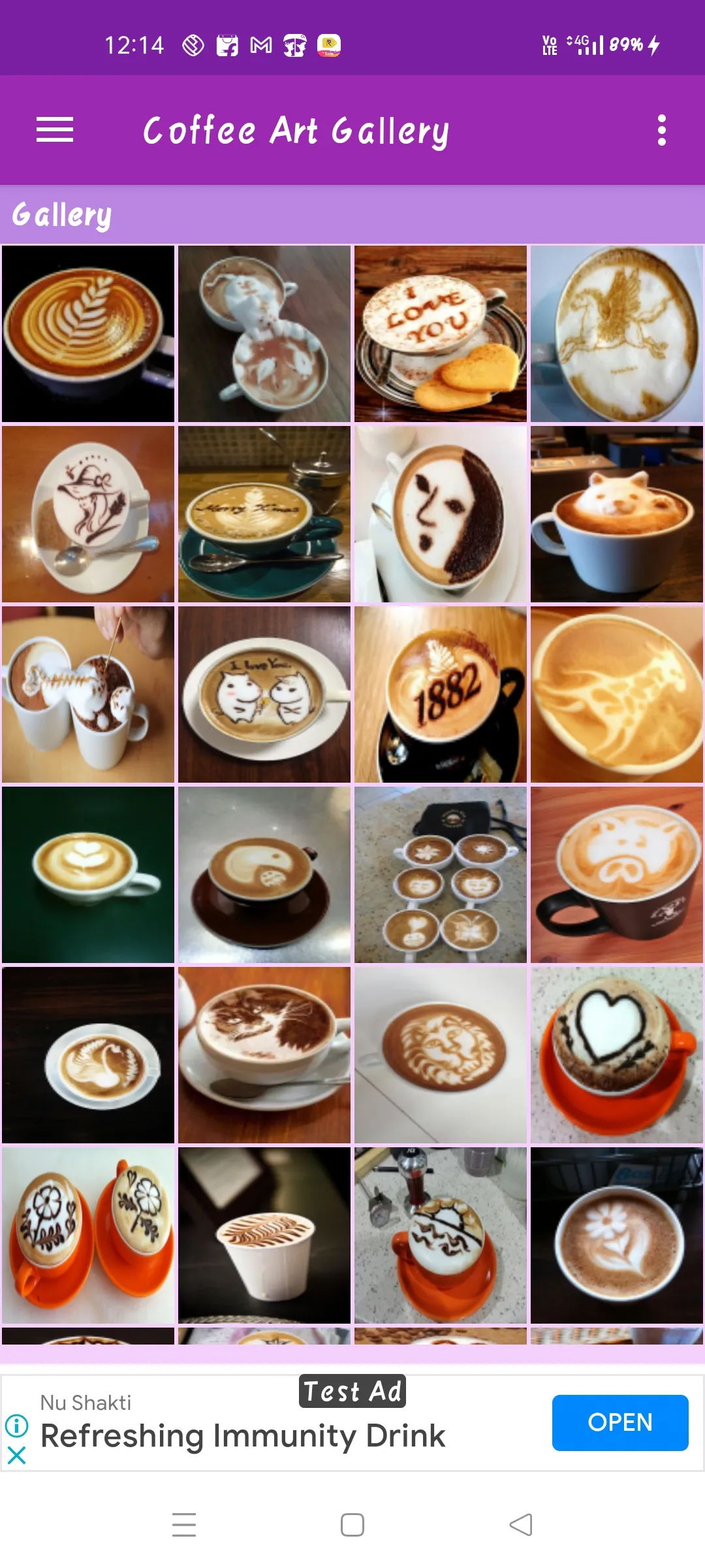 Coffee Art  Gallery | Indus Appstore | Screenshot