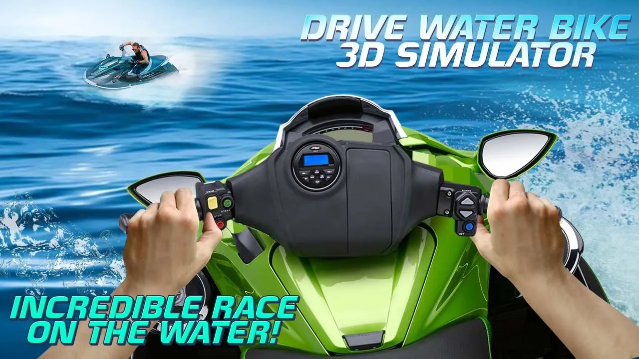 Drive Water Bike 3D Simulator | Indus Appstore | Screenshot