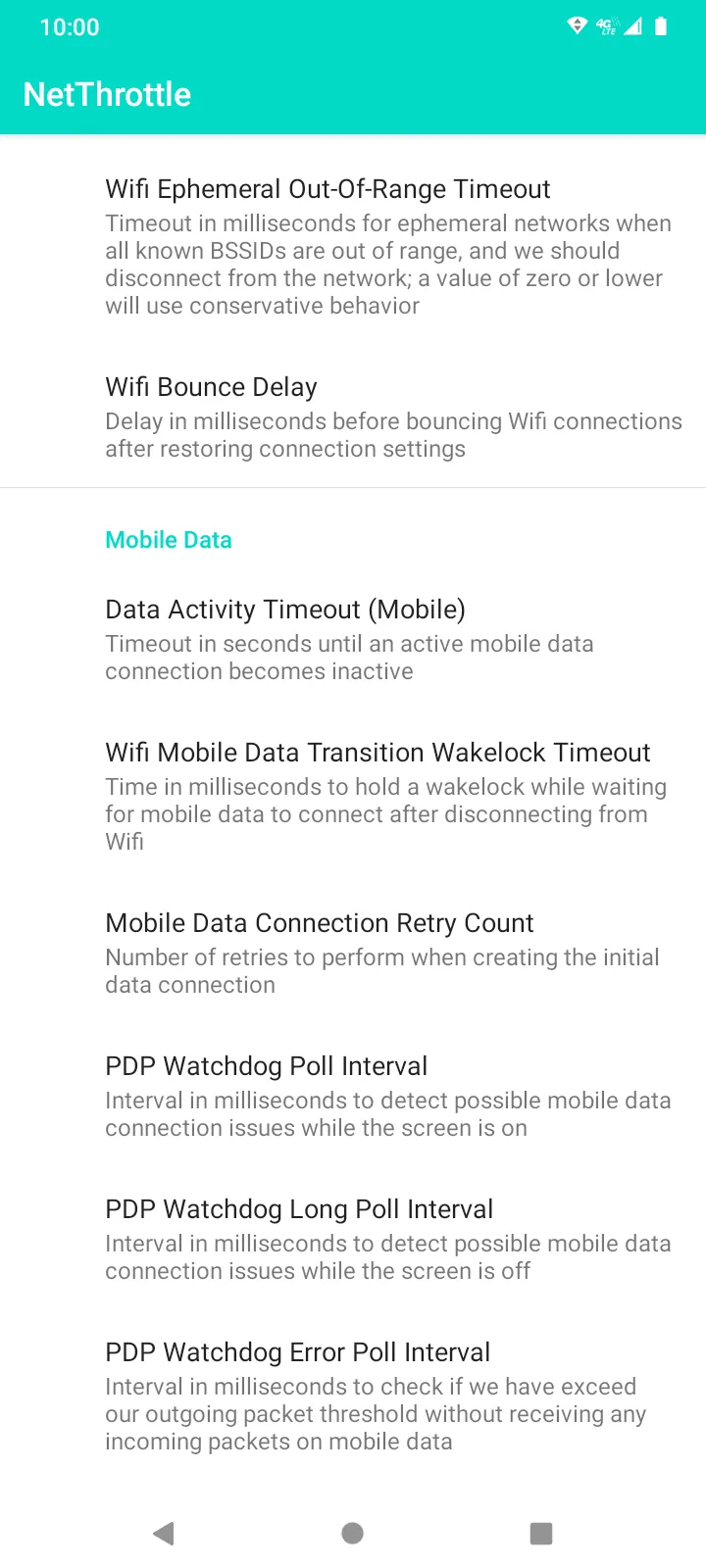 NetThrottle — Take Back Contro | Indus Appstore | Screenshot