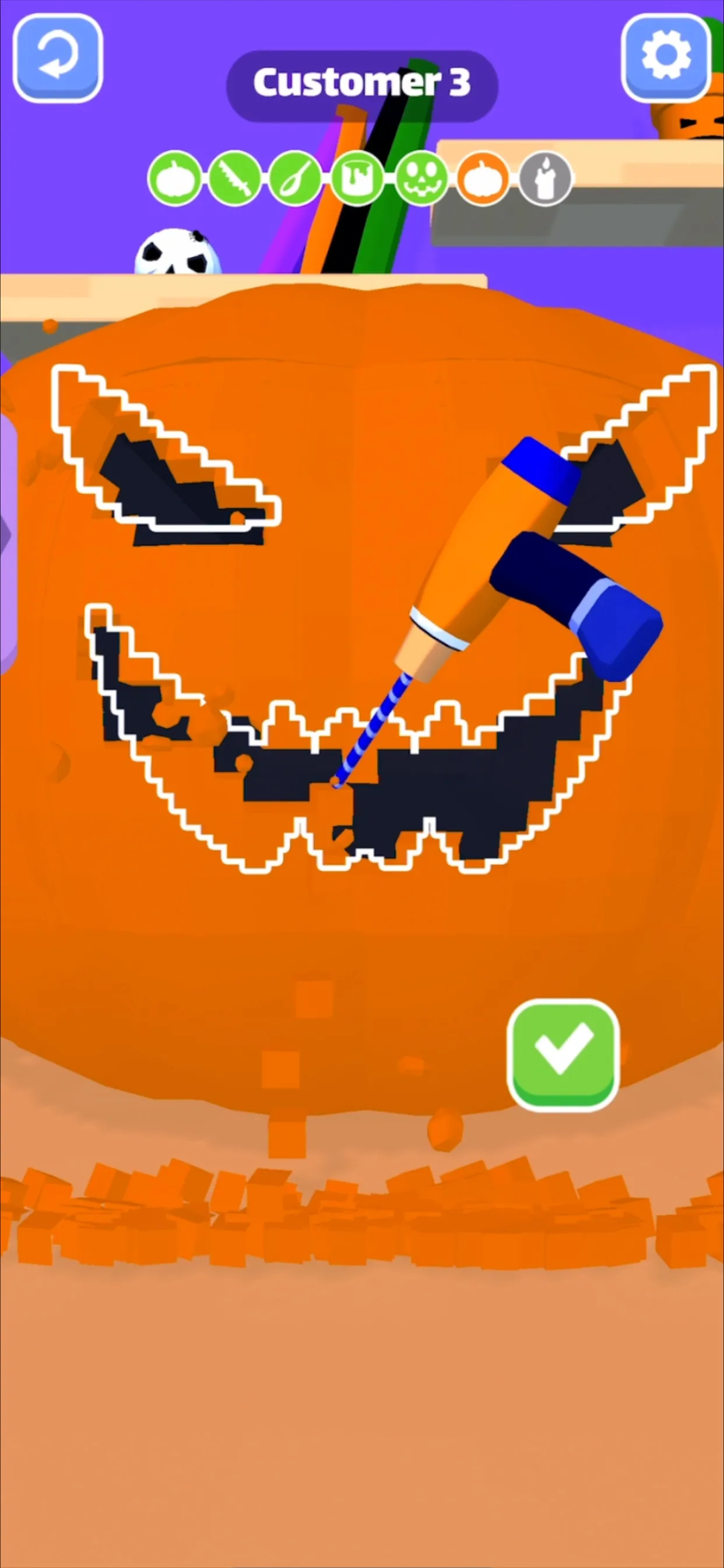 DIY Creative Carving:Halloween | Indus Appstore | Screenshot