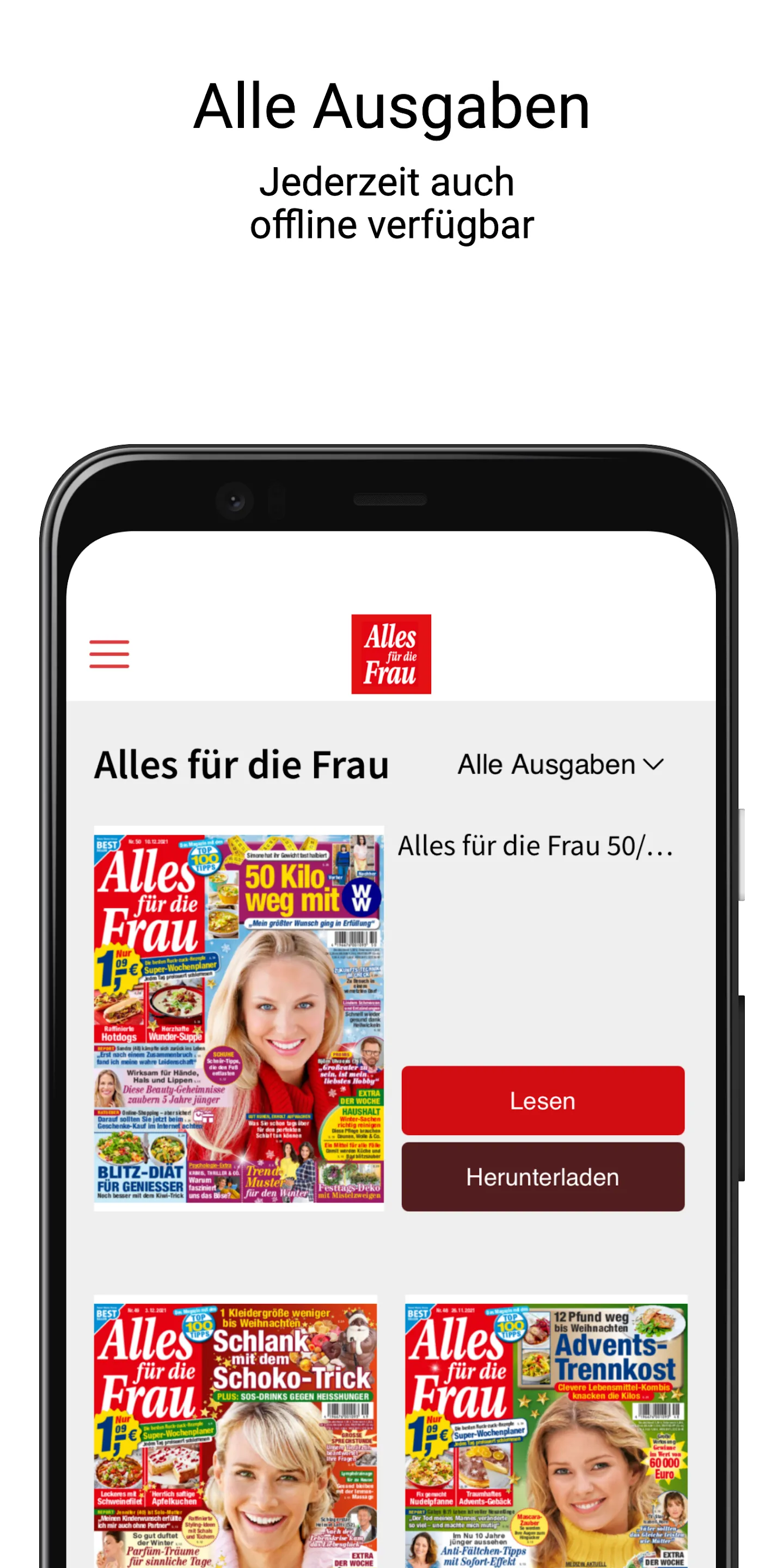 Alles für die Frau ePaper | Indus Appstore | Screenshot