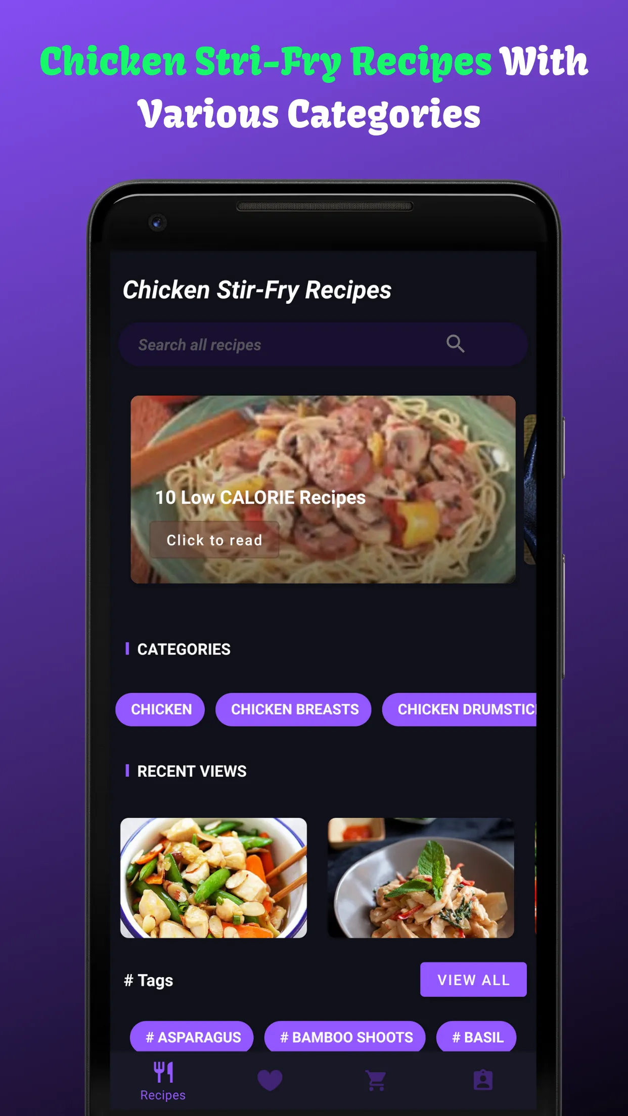 Chicken Stir Fry Recipes | Indus Appstore | Screenshot