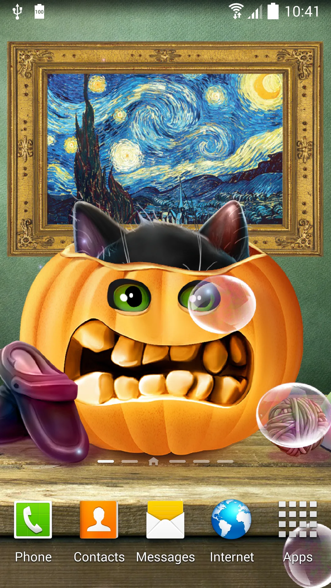 Cute Halloween Live Wallpaper | Indus Appstore | Screenshot