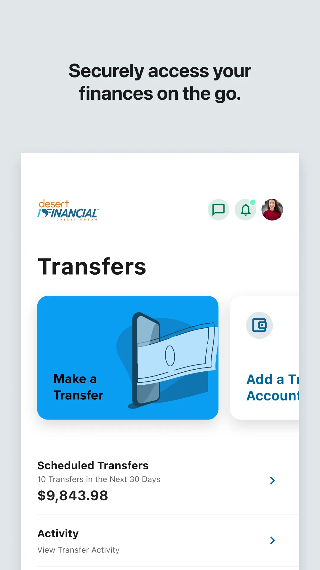 Desert Financial Mobile | Indus Appstore | Screenshot