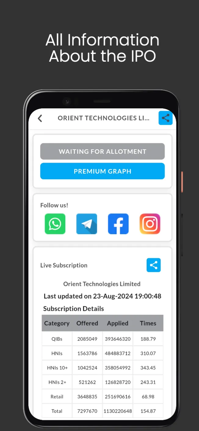 IPO Premium | Indus Appstore | Screenshot