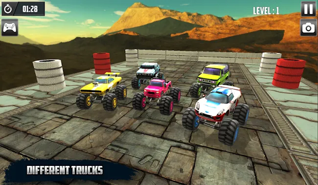 3D Impossible Monster Truck Survivor - 2020 | Indus Appstore | Screenshot