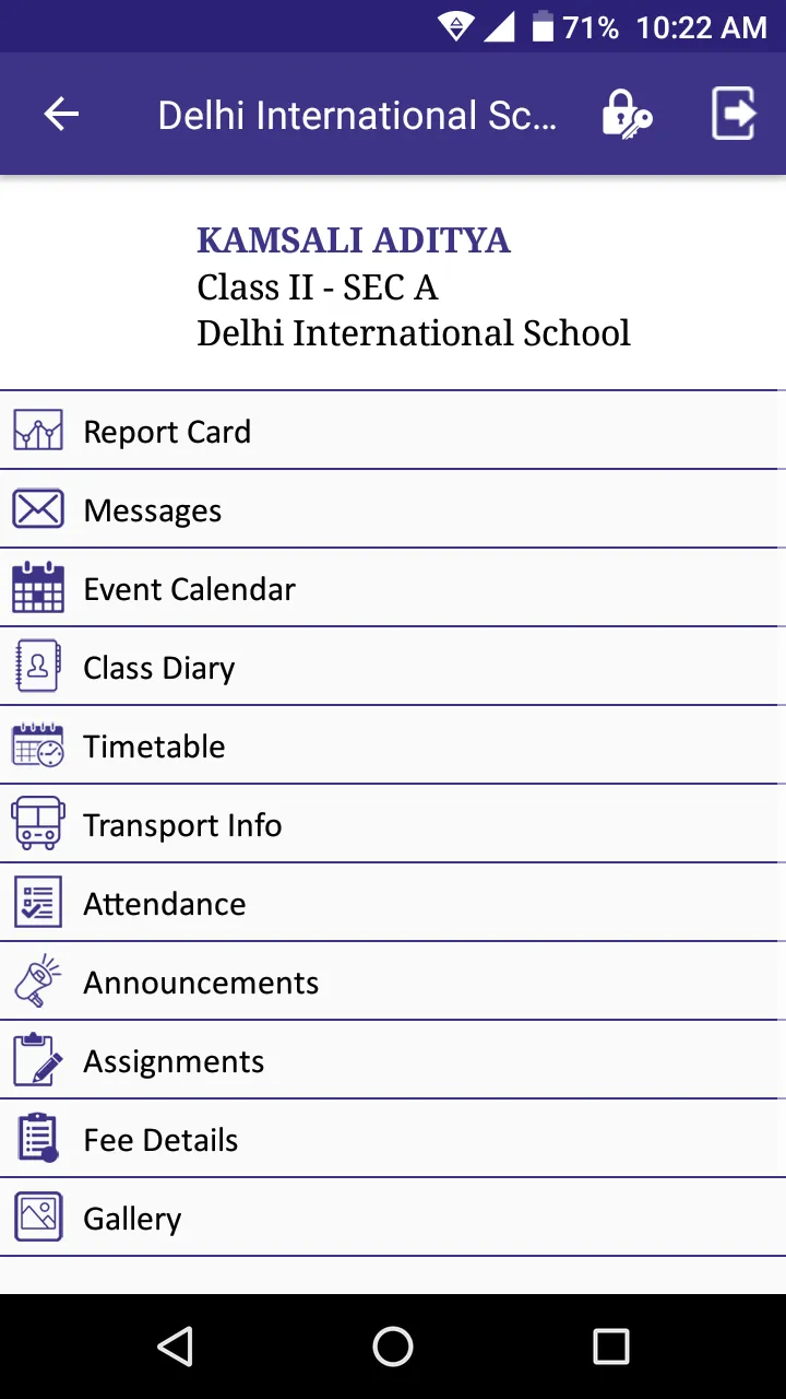 DIS Parent Portal | Indus Appstore | Screenshot