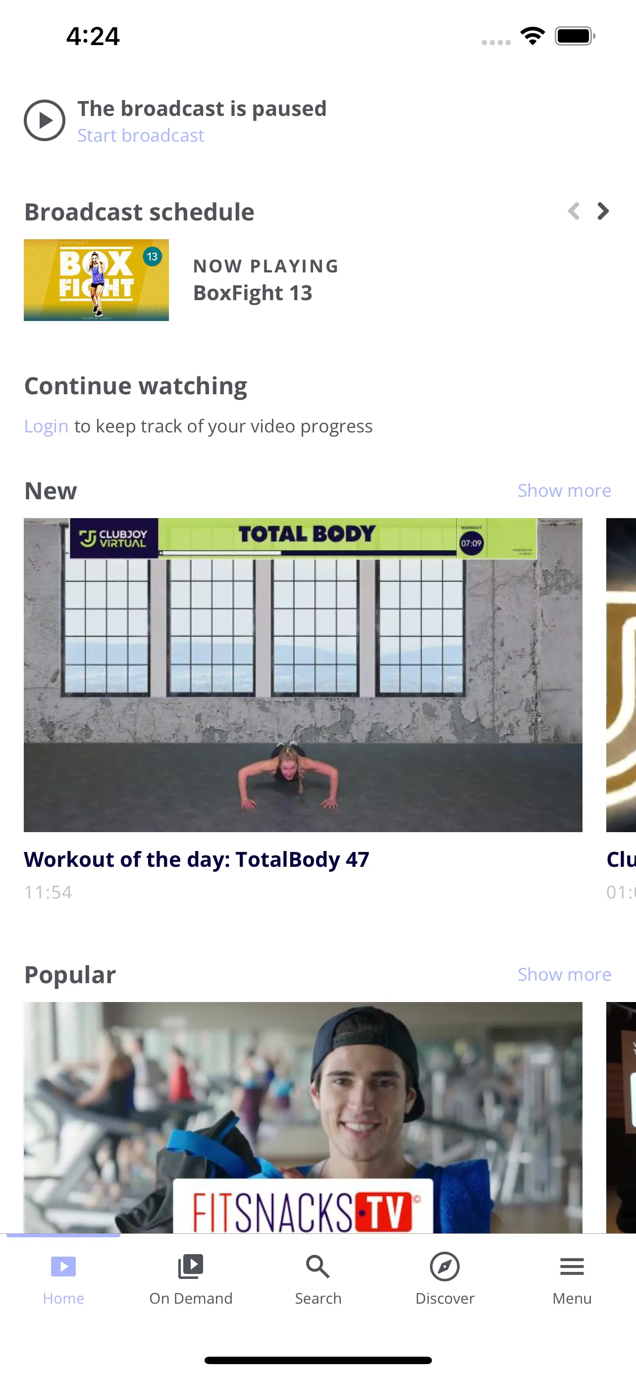 ClubJoy at Home | Indus Appstore | Screenshot