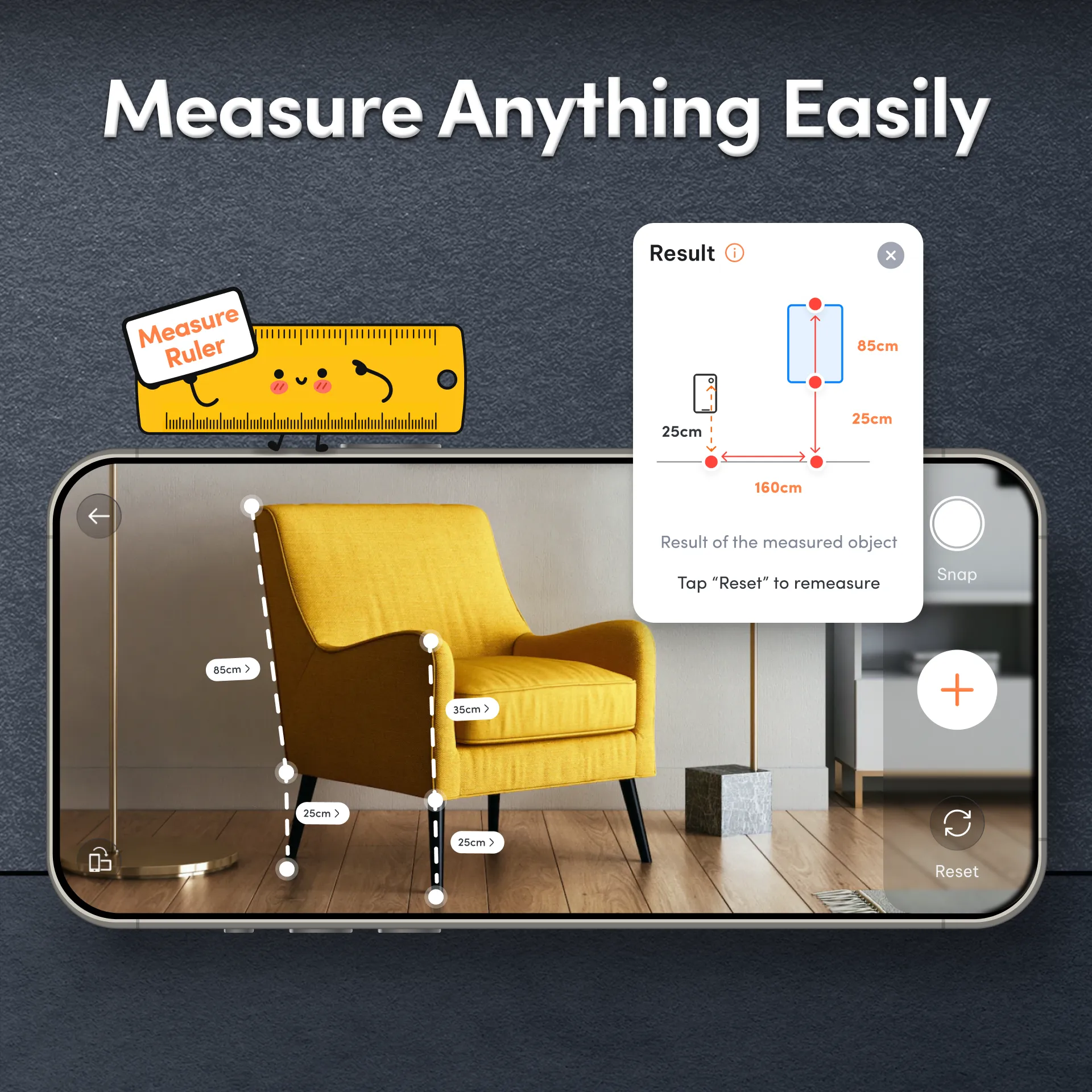 Camera AR Ruler Measuring Tape | Indus Appstore | Screenshot