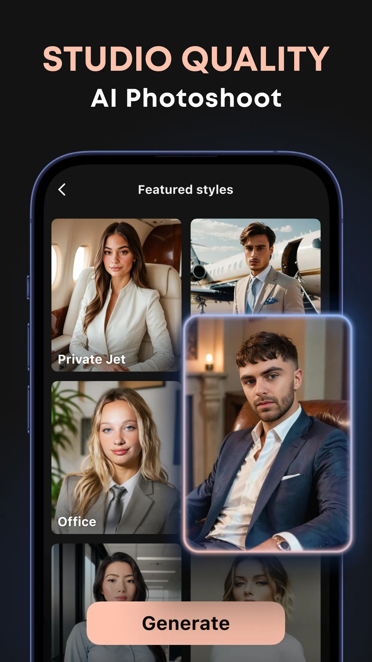 GIO: AI Headshot Generator | Indus Appstore | Screenshot