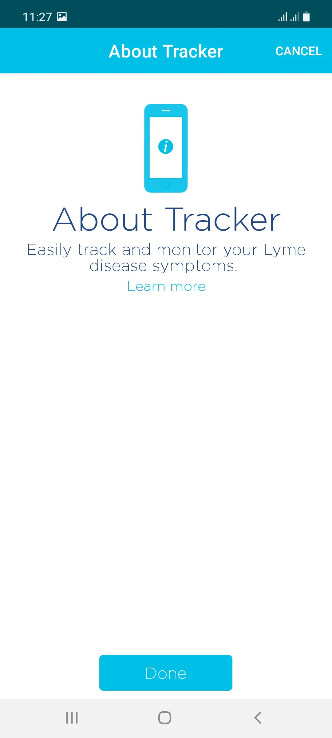 Lyme Symptom Tracker | Indus Appstore | Screenshot