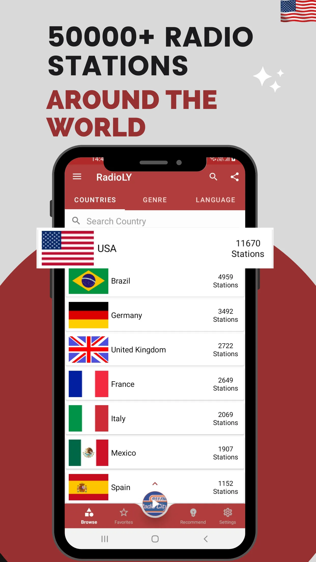 FM Radio: AM, FM, Local Radio | Indus Appstore | Screenshot