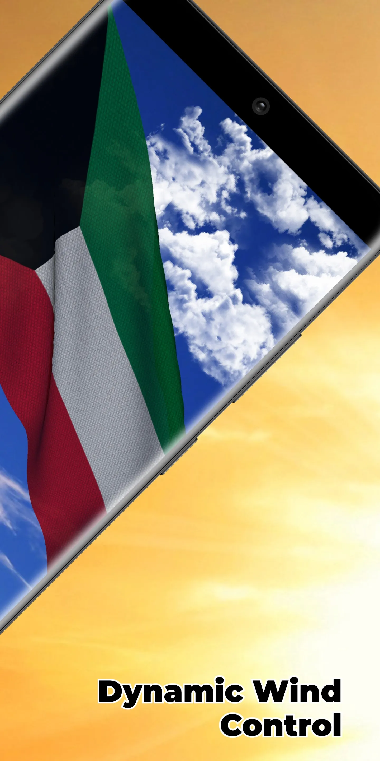 Kuwait Flag Live Wallpaper | Indus Appstore | Screenshot