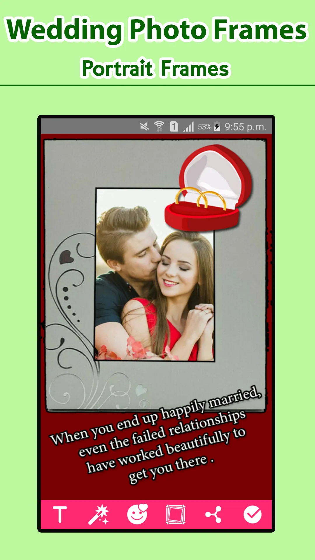 Wedding Photo Frames | Indus Appstore | Screenshot