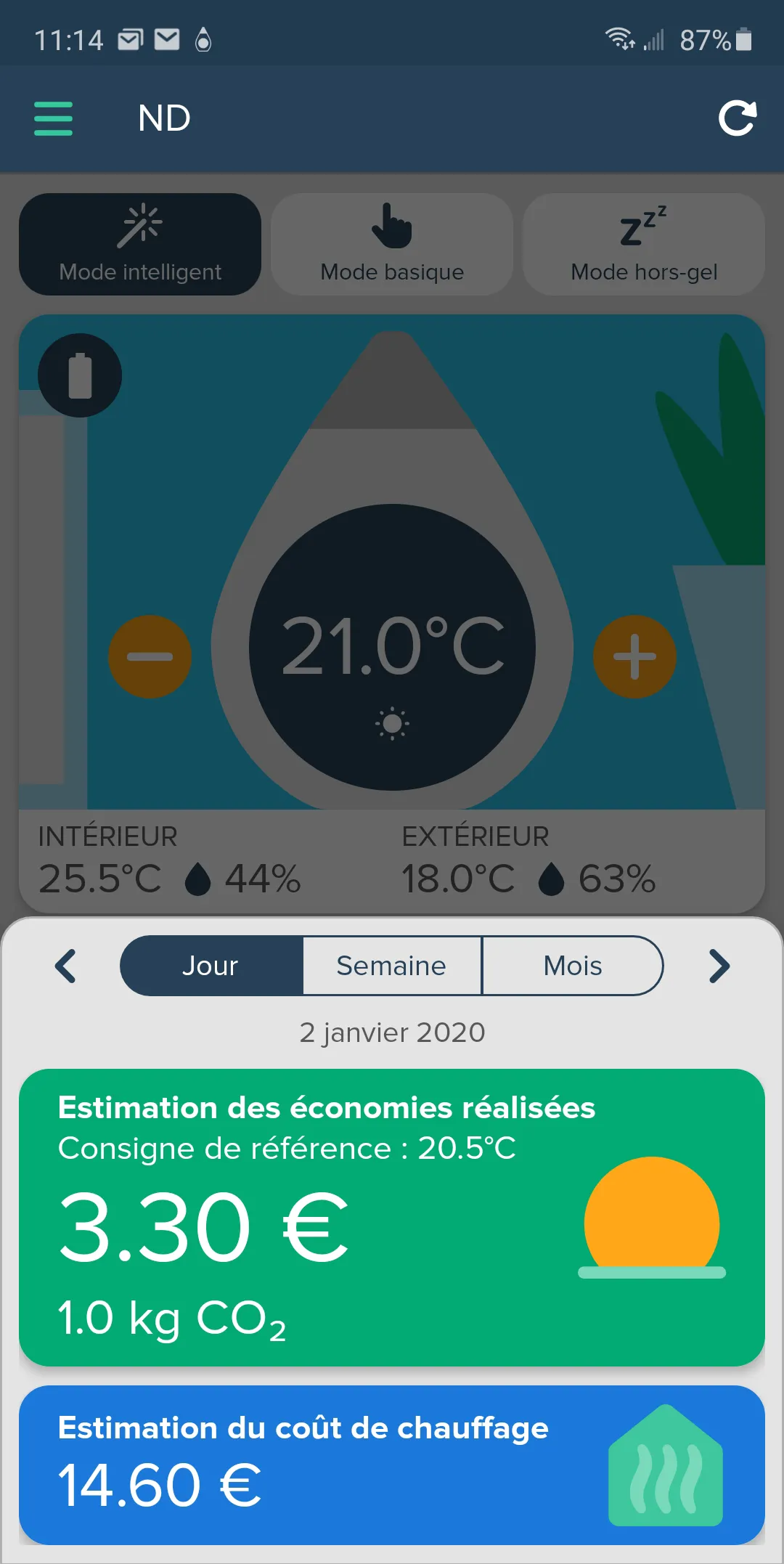 Ween Smart Thermostat | Indus Appstore | Screenshot