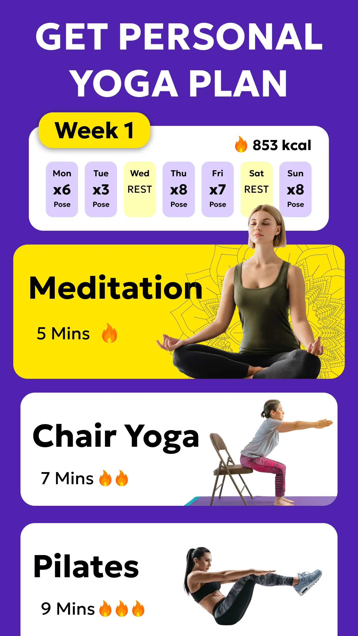 YOGA for Beginners | Indus Appstore | Screenshot