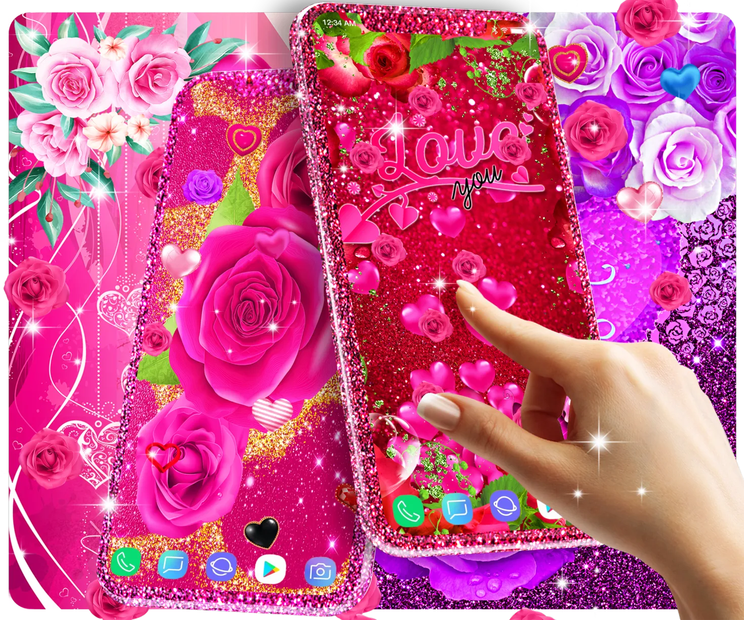 Wallpaper hd rose love | Indus Appstore | Screenshot