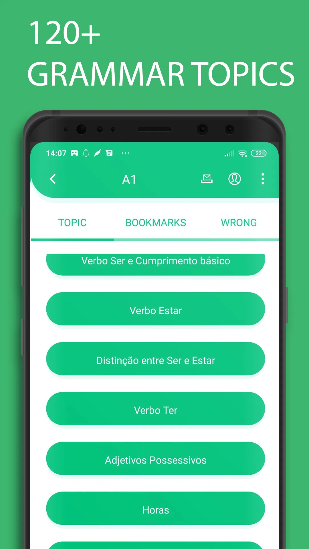 Learn Portuguese Grammar | Indus Appstore | Screenshot