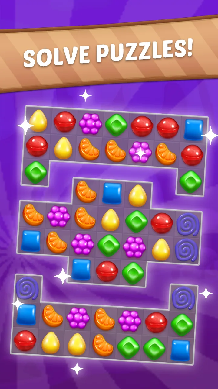 Candy Sweet Story:Match3Puzzle | Indus Appstore | Screenshot