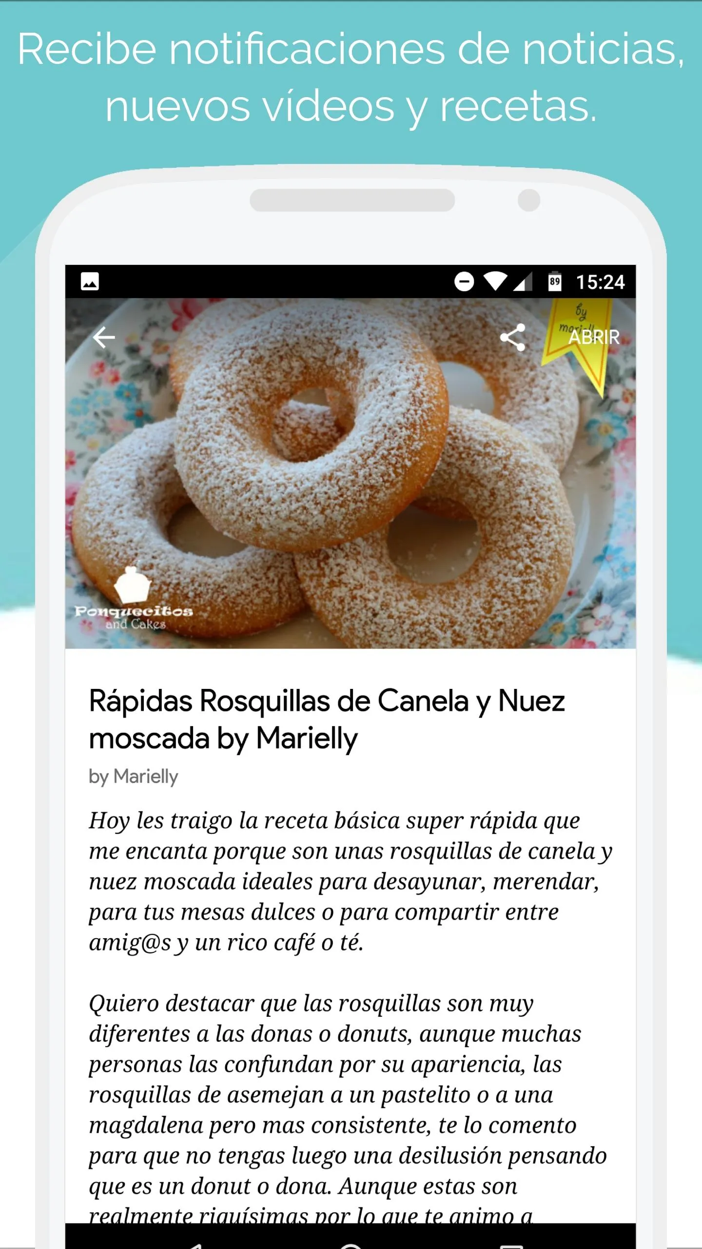 Ponquecitos and Cakes | Indus Appstore | Screenshot