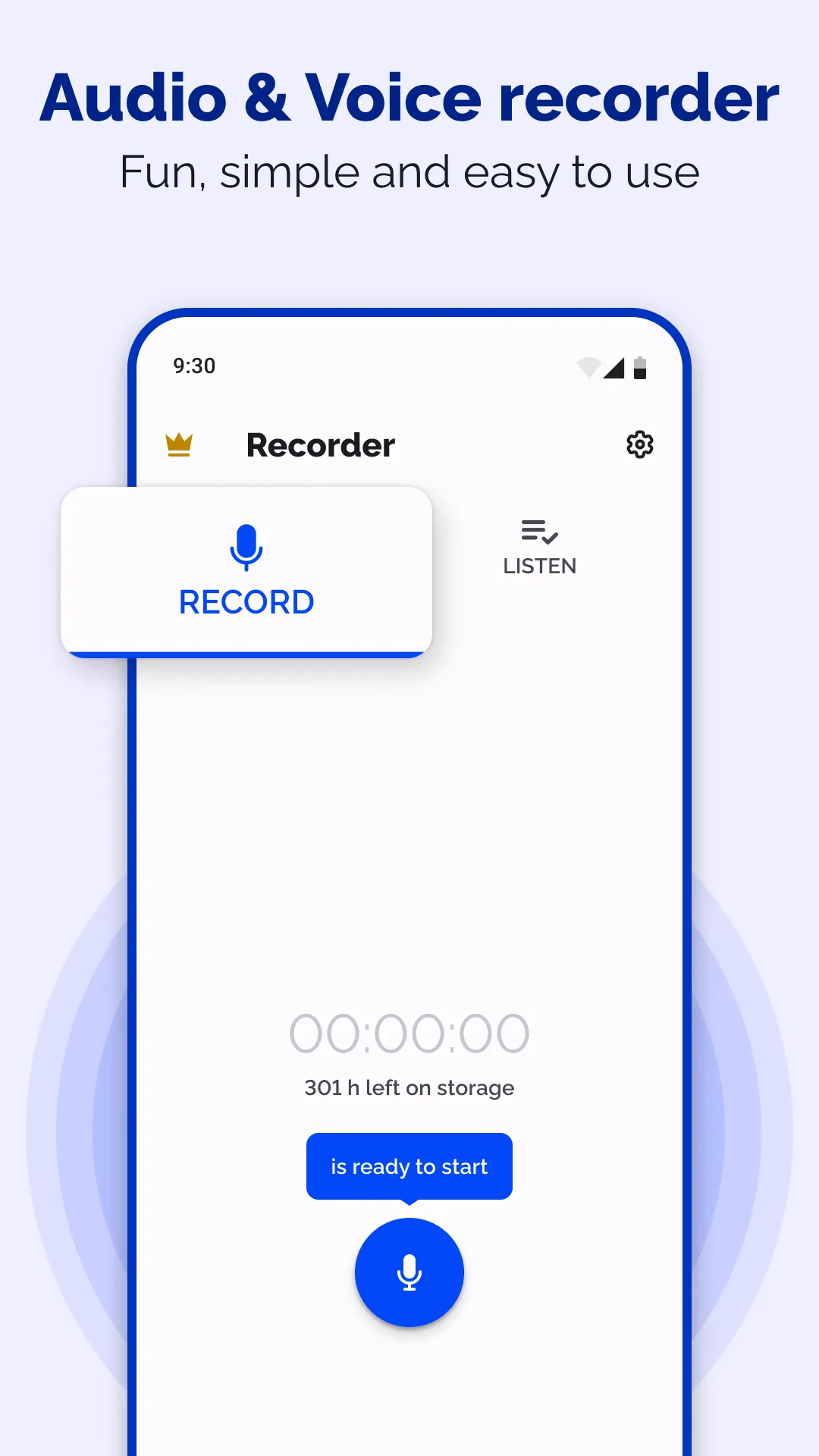 Voice Recorder - Voice Memos | Indus Appstore | Screenshot