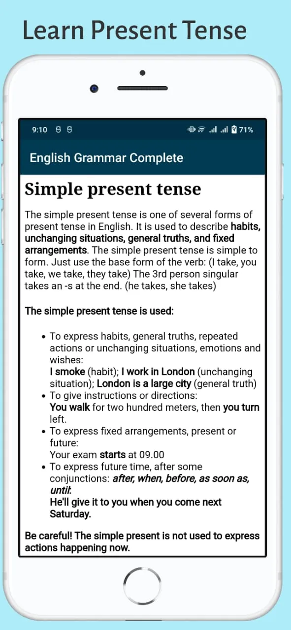 Complete English grammar Book | Indus Appstore | Screenshot