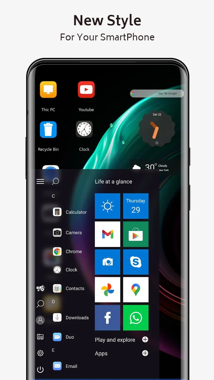 i-OS 16 Theme for Launcher | Indus Appstore | Screenshot