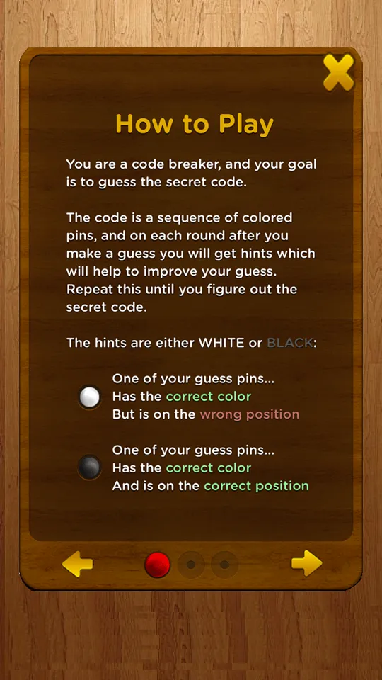 Master Mind game | Indus Appstore | Screenshot