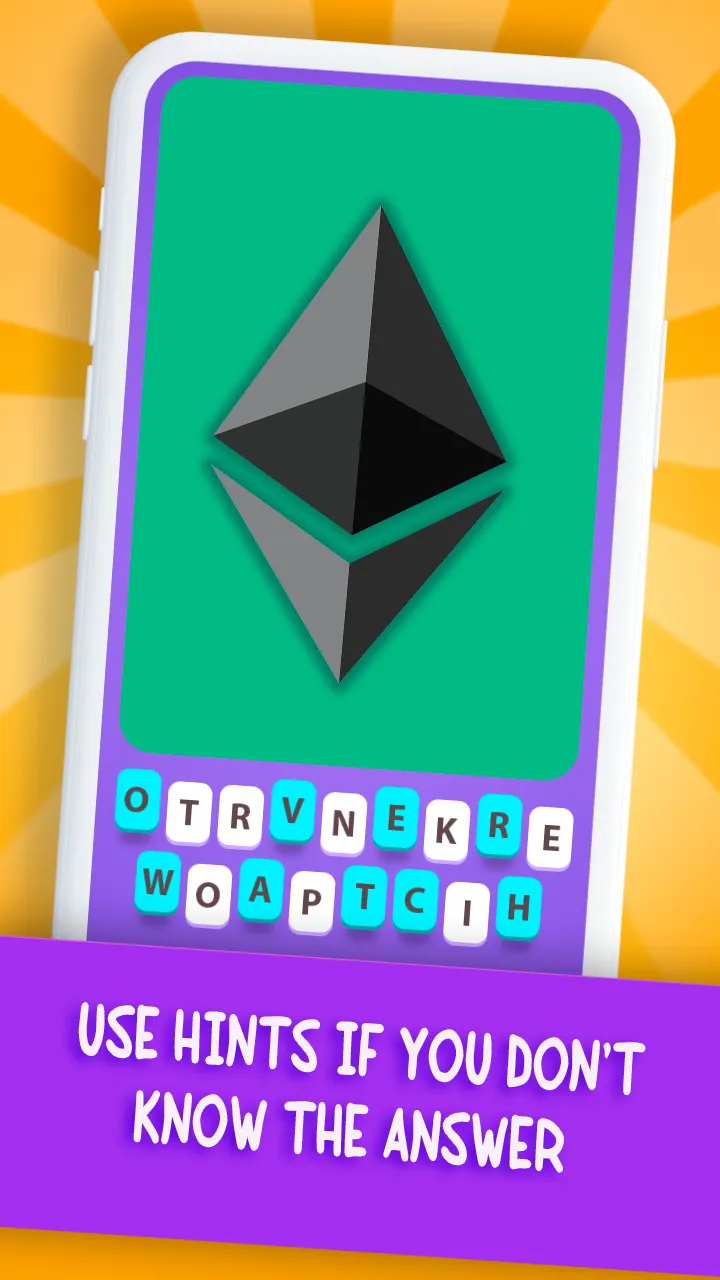 Guess the cryptocurrency logo | Indus Appstore | Screenshot