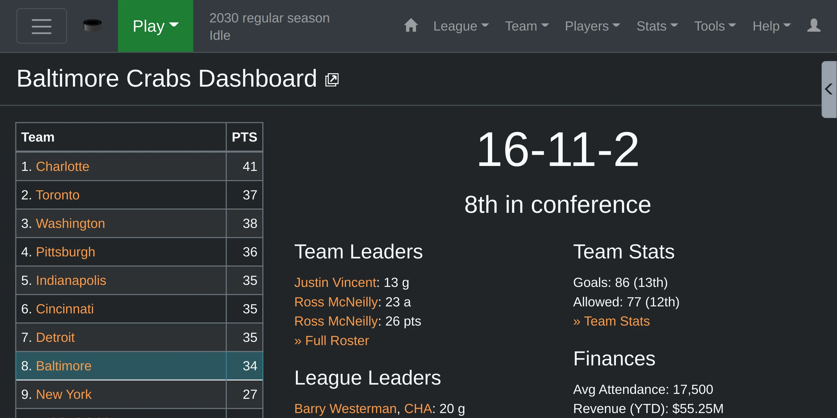 ZenGM Hockey | Indus Appstore | Screenshot