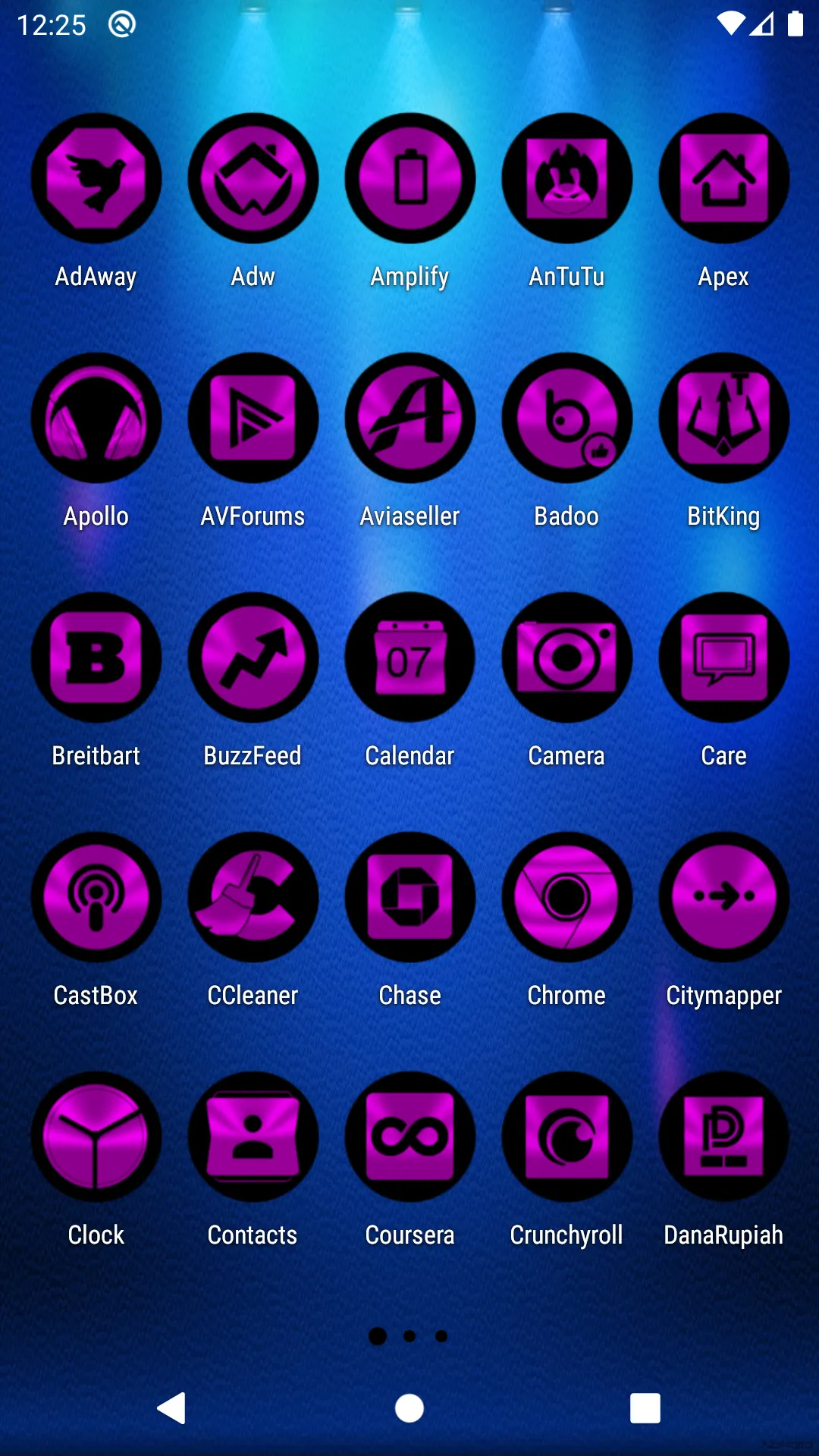 Oreo Magenta Icon Pack | Indus Appstore | Screenshot