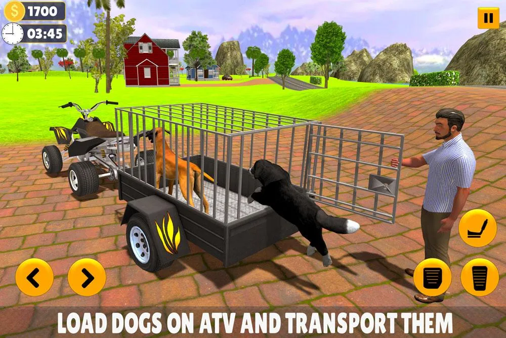 Pet Dog ATV Cargo Transport 3D | Indus Appstore | Screenshot