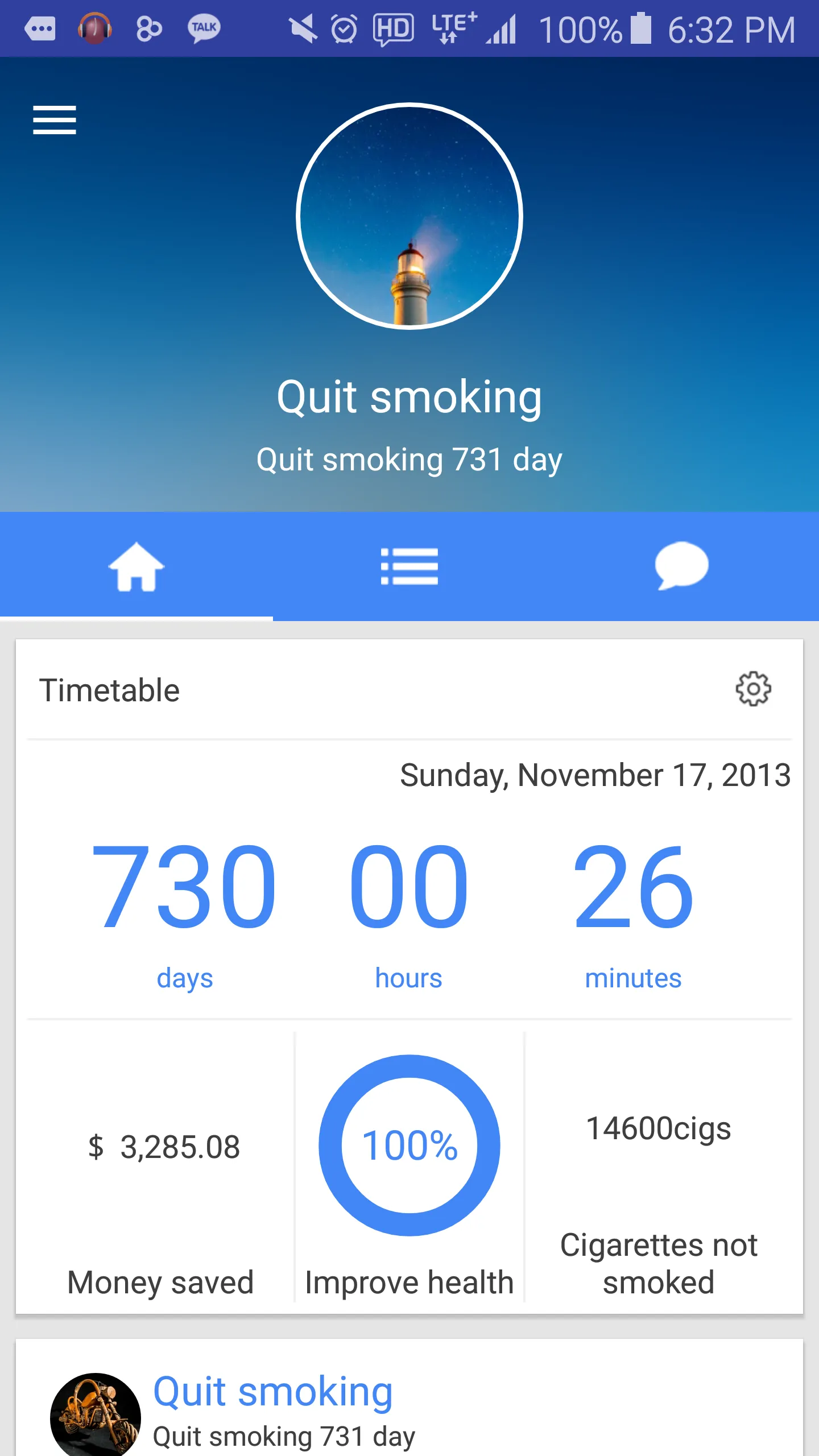 Quit Smoking -No smoking day | Indus Appstore | Screenshot