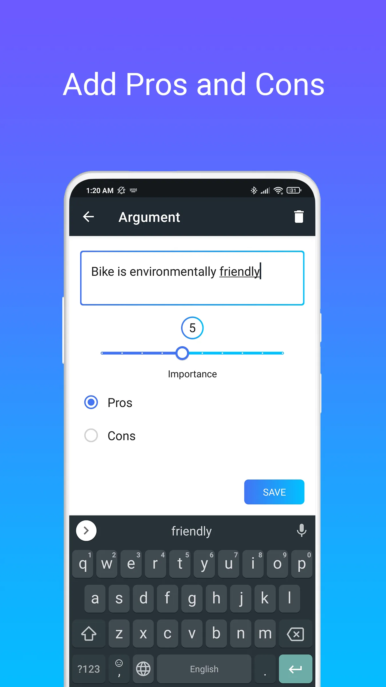 Pros & Cons: Decision-Maker | Indus Appstore | Screenshot