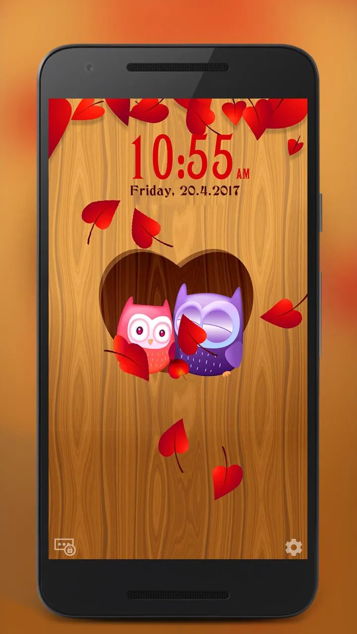 Owl Live Lock Screen | Indus Appstore | Screenshot