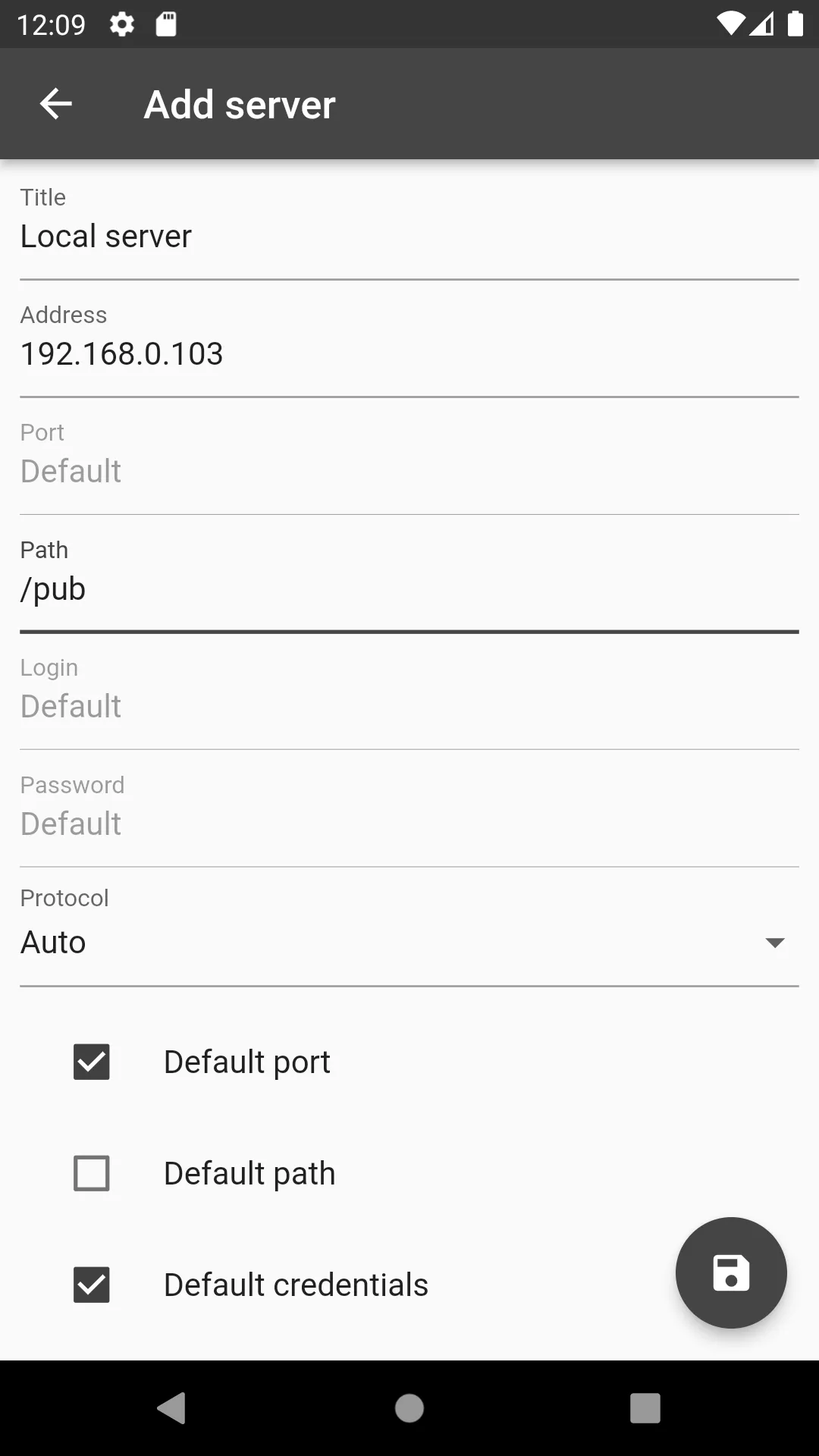 FTP Manager | Indus Appstore | Screenshot