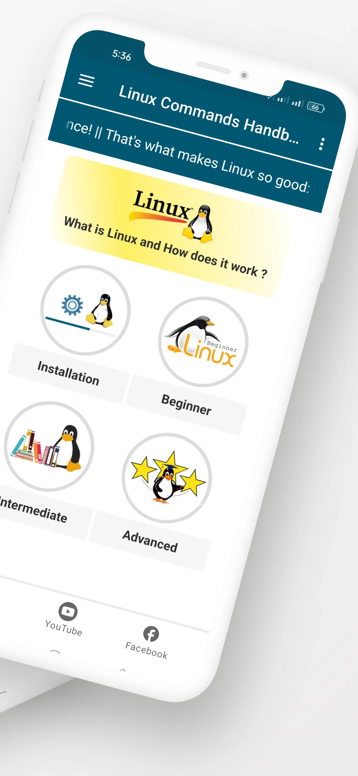 Linux Commands Handbook | Indus Appstore | Screenshot