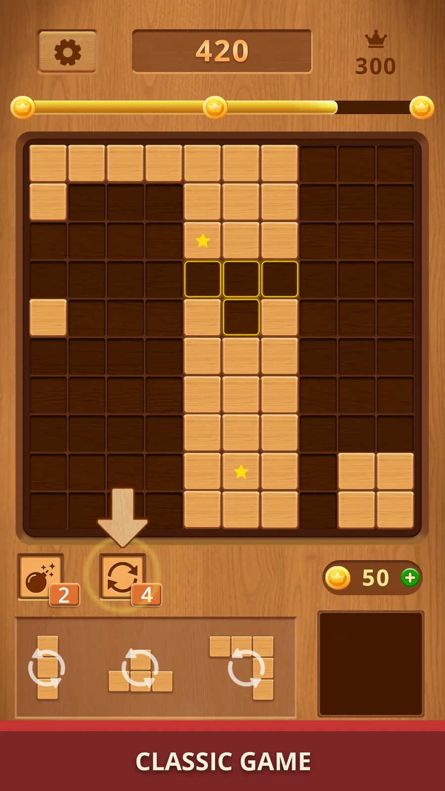 Wood Block Puzzle - Block Game | Indus Appstore | Screenshot