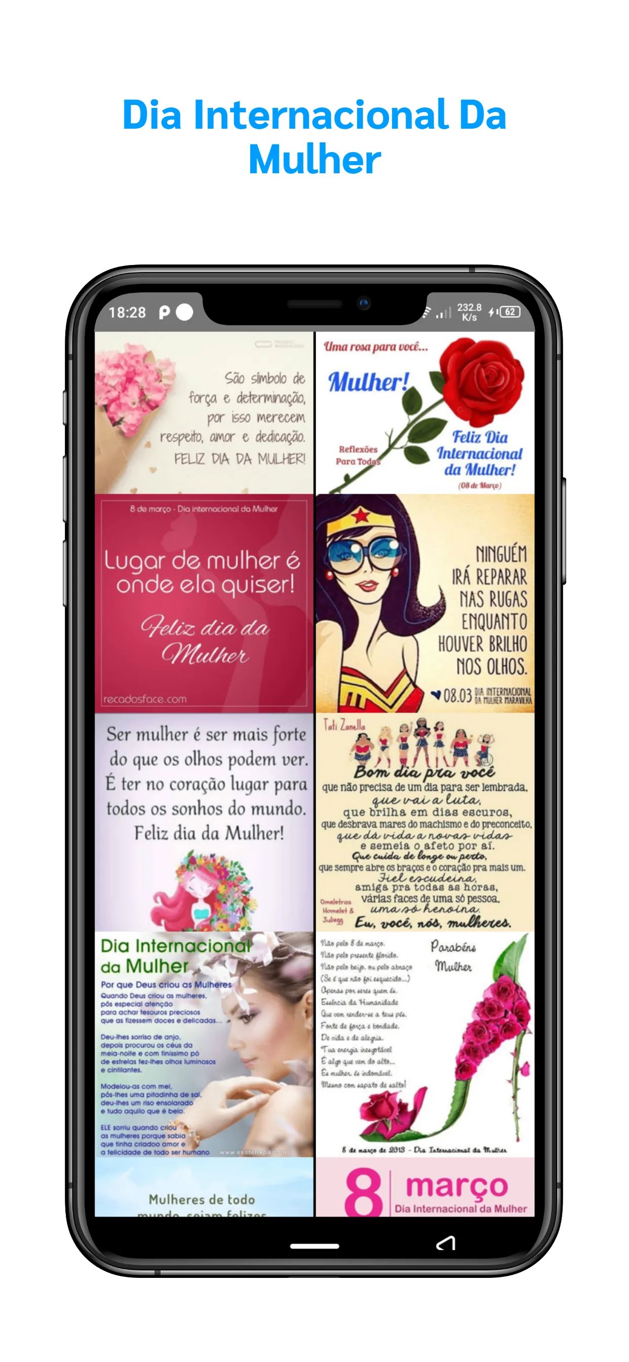 Dia Internacional Da Mulher | Indus Appstore | Screenshot