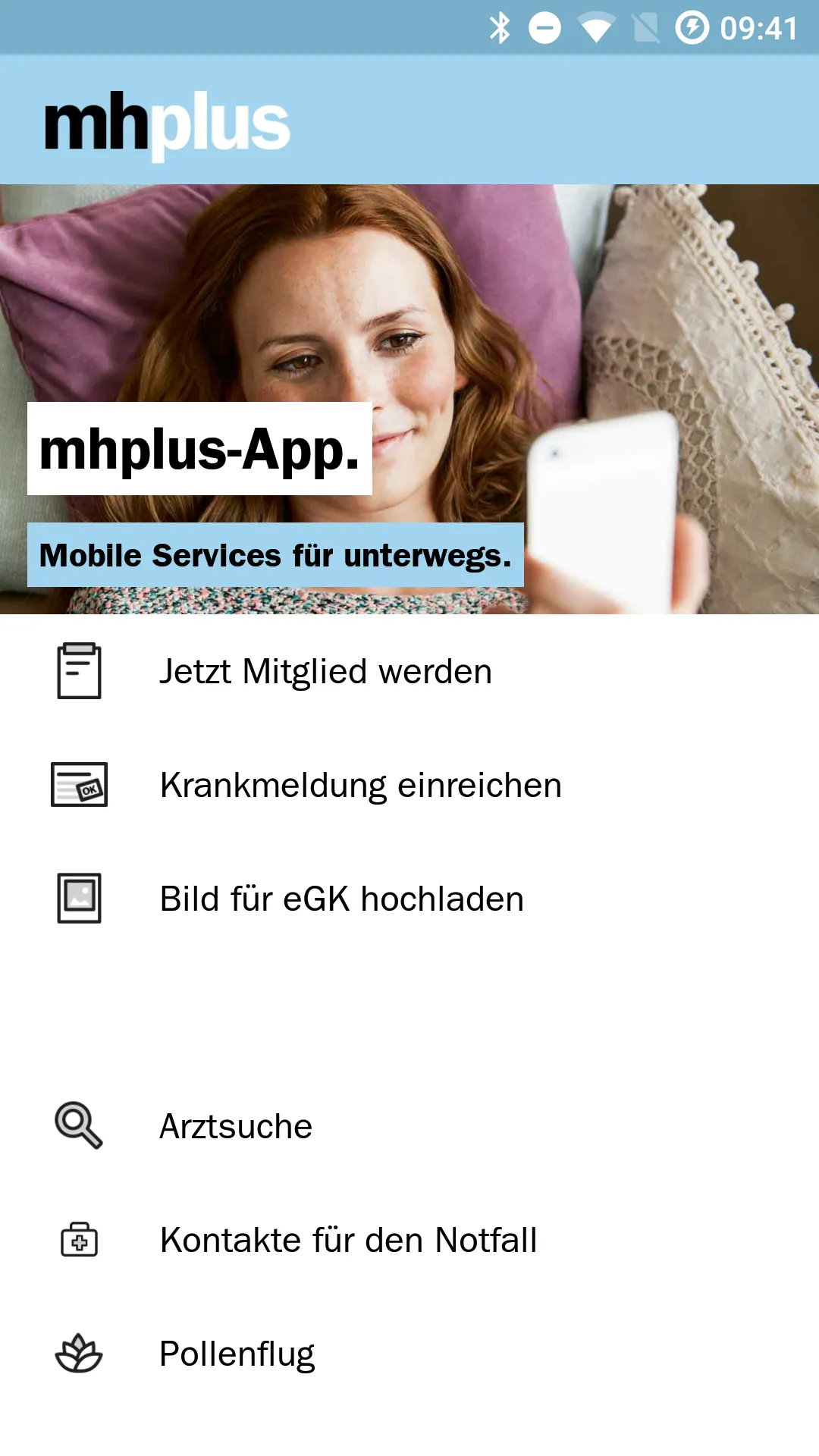 mhplus Krankenkasse | Indus Appstore | Screenshot