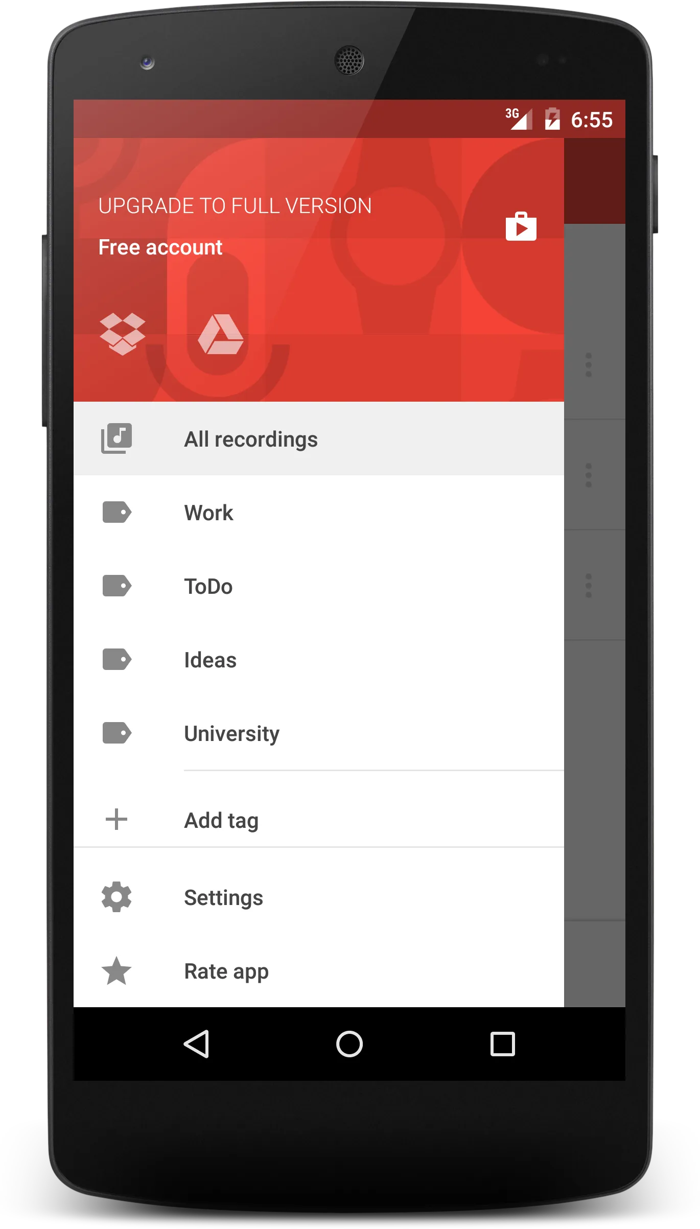 Wear Audio Recorder | Indus Appstore | Screenshot